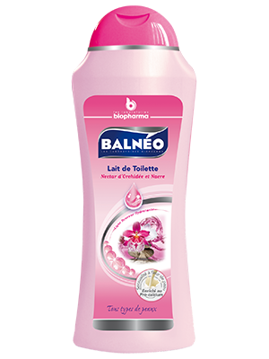Balnéo Lait de toilette Nectar d’orchidée et nacre 400ml